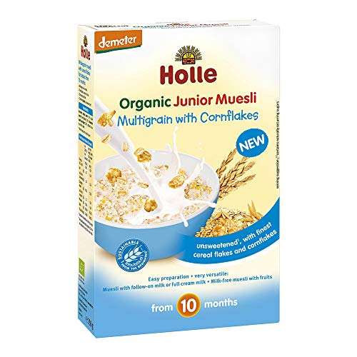 Holle Papilla de Muesli Multicereales con Maíz +10 Meses 100 g