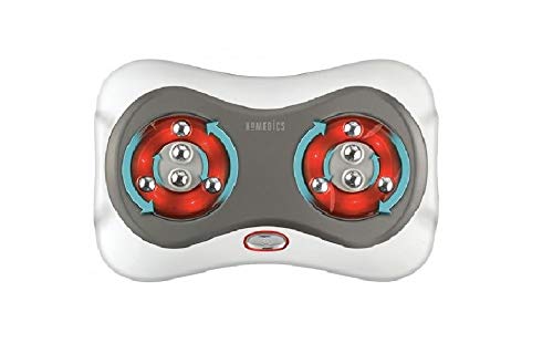 HoMedics FMS-150H-EU Pie Gris, Color blanco - Masajeador (Gris, Blanco)