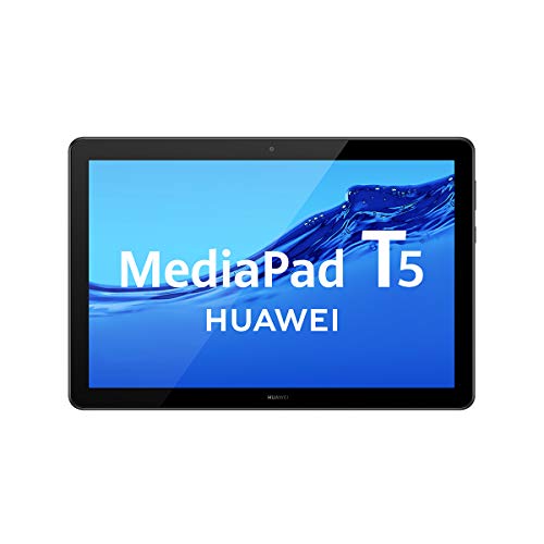 HUAWEI MediaPad T5 - Tablet de 10.1" FullHD (Lte, Emui 8.0), SATA, Octa-core, Android 8.0, 3 + 32 GB, Color Negro