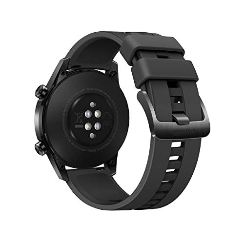 Huawei Watch GT2 Sport - Smartwatch con Caja de 46 Mm (Hasta 2 Semanas de Batería, Pantalla Táctil Amoled de 1.39", GPS, 15 Modos Deportivos, Llamadas Bluetooth), Negro Mate