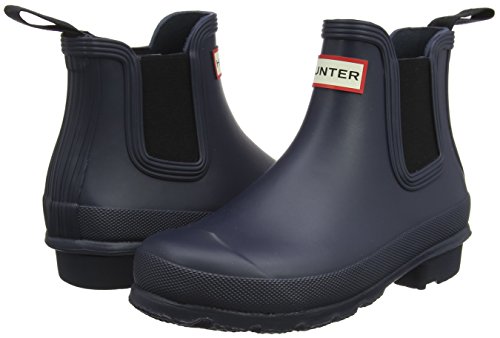 Hunter W Org Chelsea Rma, Botas de Agua para Mujer, Azul Marino, 40 EU