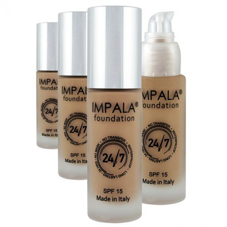 Impala Base de Maquillaje 24/7 Bronceado Natural 06 Waterproof Larga Duración SPF15