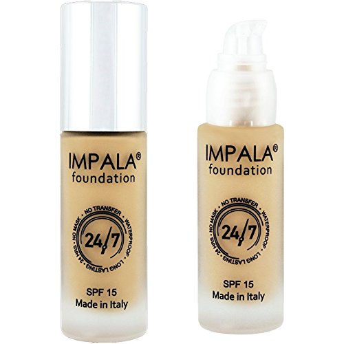 Impala Base de Maquillaje 24/7 Bronceado Natural 06 Waterproof Larga Duración SPF15