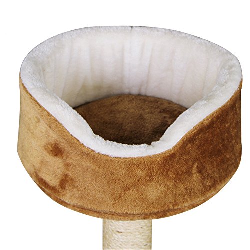 InChengGouFouX Columpio Cat Artículos for Mascotas Medio Natural Animal doméstico del Gato del sisal Cuerda del Gato del Gato Cabeza de Gato de Juguete árbol del Gato de Juguete Deportes Gato Nido