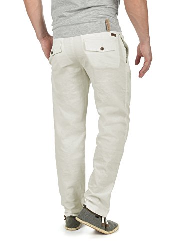 INDICODE Ives - patalón corto para hombre, tamaño:M;color:Off-White (002)