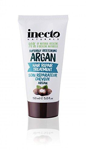 Inecto Naturals Superbly Restoring Argan Tratamiento Capilar Hidratación con Aceite Orgánico de Argán, 150 ml