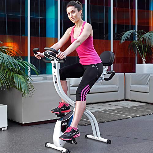 ION fitness AXEL FI022 bicicleta estática plegable con respaldo