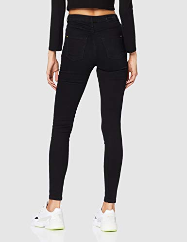 Jacqueline de Yong NOS Jdyjona Skinny HW Dnm Noos Vaqueros Slim, Negro (Black Denim Black Denim), No Aplica/L32 (Talla del Fabricante: 25) para Mujer