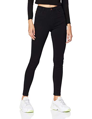 Jacqueline de Yong NOS Jdyjona Skinny HW Dnm Noos Vaqueros Slim, Negro (Black Denim Black Denim), No Aplica/L32 (Talla del Fabricante: 25) para Mujer