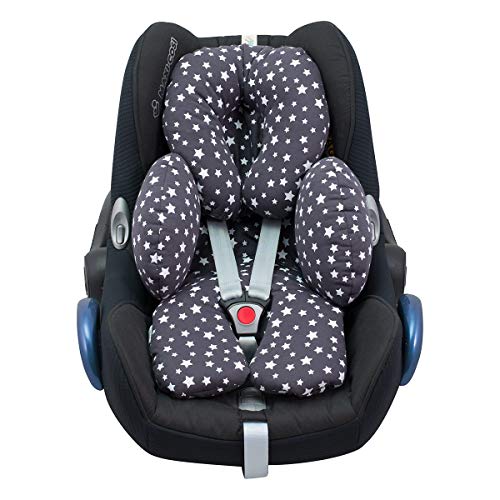 JANABEBE Reductor Universal Bebe Silla de Coche y Paseo 3 piezas (Winter Sky)