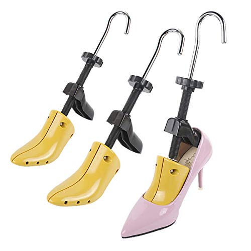 Josopa - Extensor de zapatos para mujer, de tacón alto, ajustable, longitud y ancho de zapatos para mujer, 2 vías, extensor de zapatos