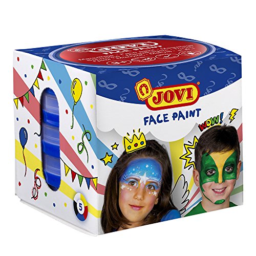 Jovi - Face Paint, estuche, 5 botes, 20 ml, colores surtidos (177)