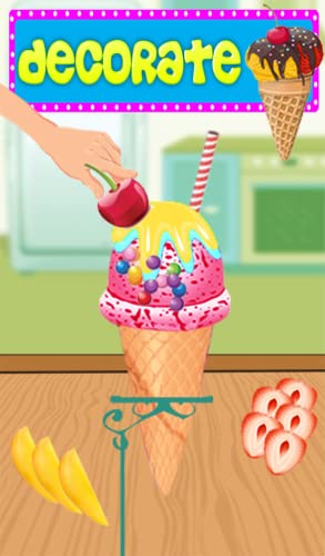 Juego de helado Fresco