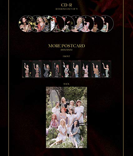 JYP Entertainment Twice - More & More (9th Mini Album) Album + Extra Photocards Set (C Ver.)