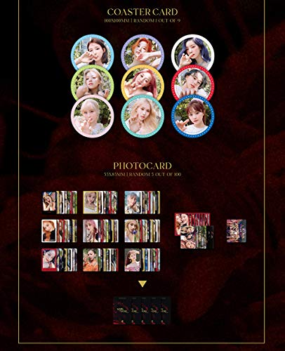 JYP Entertainment Twice - More & More (9th Mini Album) Album + Extra Photocards Set (C Ver.)