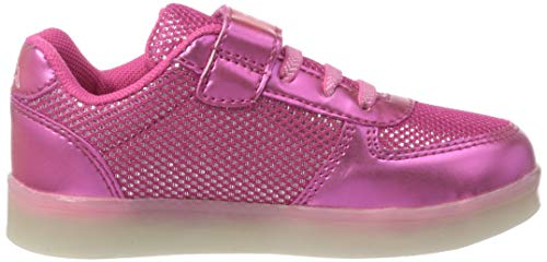 Kappa Fora Kids, Zapatillas para Niñas, Rosa (Pink/Silver 2215), 30 EU