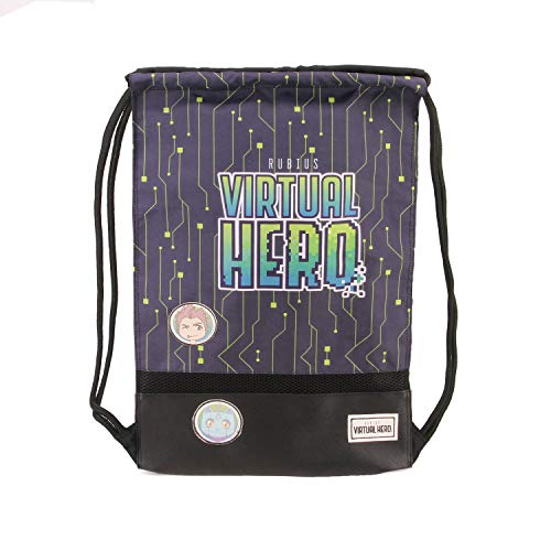 Karactermania Virtual Hero OMG-Storm Turnbeutel Bolsa de Cuerdas para el Gimnasio 48 Centimeters Multicolor (Multicolour)