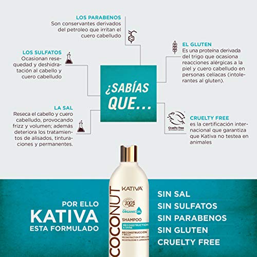 Kativa Coconut Conditioner x 250 Ml - 250 ml