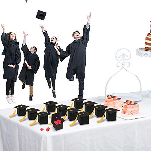 KATOOM 30pcs Caja Dulce disfrace graduación Gorro de Caja Papel de Regalo en Fiesta Ceremonia Divertida