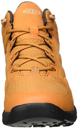 KEEN Explore Mid Height Waterproof, Botas para Senderismo para Mujer, Manzana de Especias de Calabaza, 37 EU