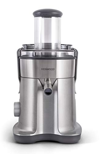 Kenwood JE850 - Licuadora, 1500 W, 3 L pulpa, 1.5 L zumo, acero inoxidable, plateado