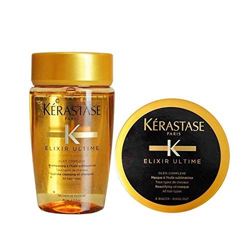 Kerastase - Mini kit Elixir Ultime Bain 80 ml + máscara 75 mil