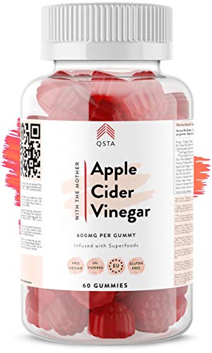 Keto Gummies Sidra de Manzana 1200mg (30 DIAS) - 100% natural y SIN azúcar (0.3g), ACV Puro + Vegano (PECTINA) + B6 + B12 + B9 - Dieta keto, Acelera Metabolismo, Detox & Protege tus Dientes +MEDICOS