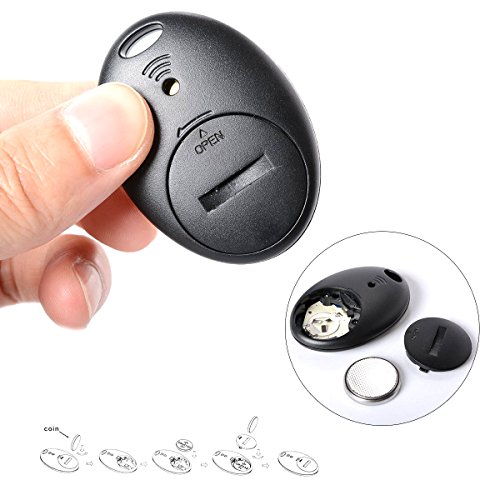 Key Finder - Wireless Localizador de Llaves Buscador Alarma Anti-pérdida Llavero Inteligente - 4 en 1 Set Key Finder (1 Transmisor por Control Remoto y 4 Receptores)