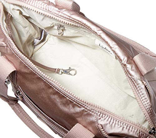 Kipling Art Mini, Bolso de Mano para Mujer, Rosa (Metallic Rose), 28x23.5x18.5 cm