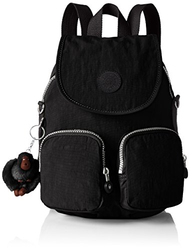 Kipling Firefly Up, Mochila para Mujer, Negro (Black), 22x31x14 cm