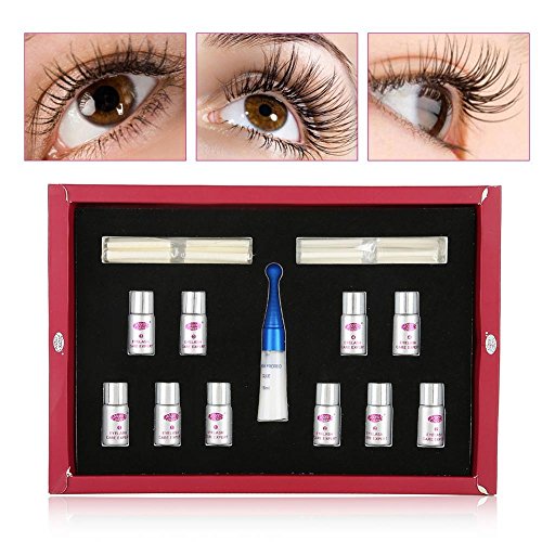 Kit de pestañas, Profesional de larga duración Herramienta de PVC de permanente Completo Eye Lash Lift Permanente de pestañas de permanente Conjunto de belleza