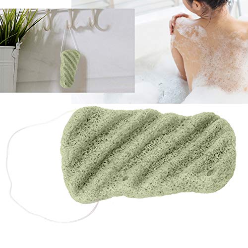 konjac Baden exfoliante Esponja, 3 pieza konjac Wash Revolotear Cuerpo, 100% Pure Natural suave limpieza Esponja, Wave Sponge Masaje Herramientas para limpieza y cuidado corporal (en seco)