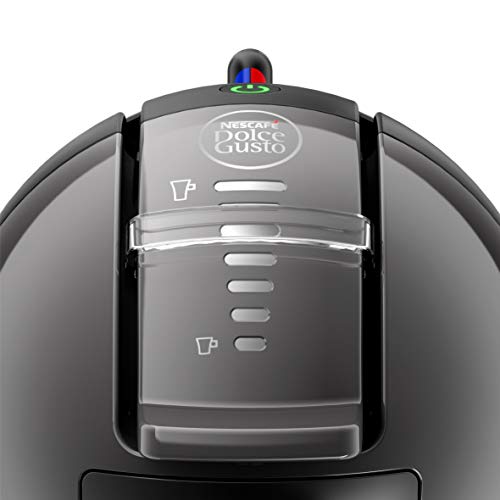 Krups Mini Me KP123B - Cafetera (Independiente, Máquina espresso, 0,8 L, Cápsula de café, 1500 W, Negro, Plata)