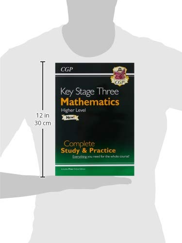 KS3 Maths Complete Revision & Practice - Higher (with Online Edition): Complete Revision and Practice