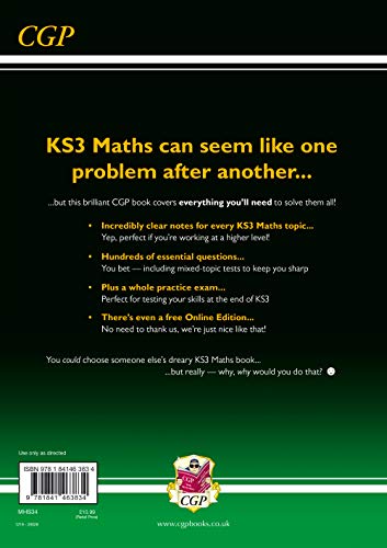 KS3 Maths Complete Revision & Practice - Higher (with Online Edition): Complete Revision and Practice