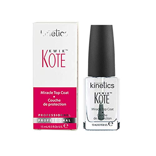 Kwik Kote Top Coat 15 ml - Brillo de uñas de secado rápido