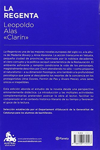 La Regenta. Selección (Austral Educación)