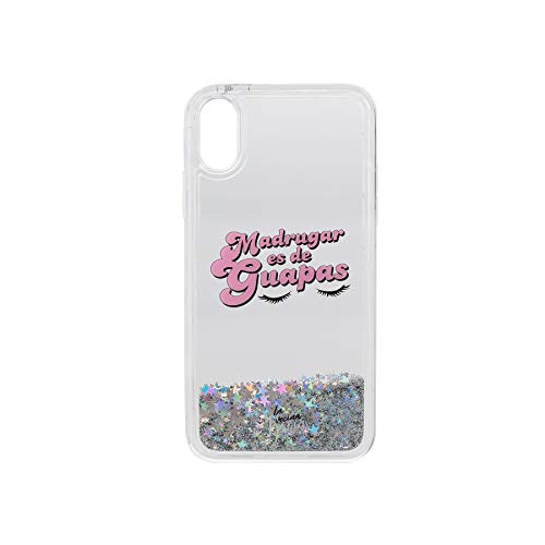 La Vecina Rubia Funda Smartphone - Transparente y Compatible con Apple Iphone X / XS