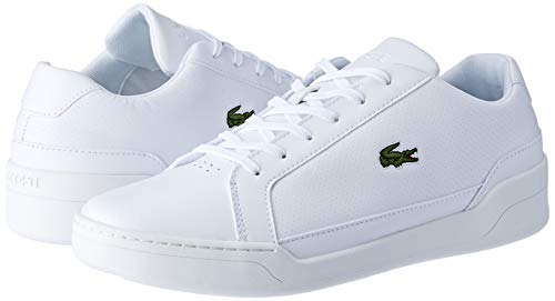 Lacoste Challenge 119 2 SMA, Zapatillas para Hombre, Blanco (Wht/Wht 21g), 40 EU