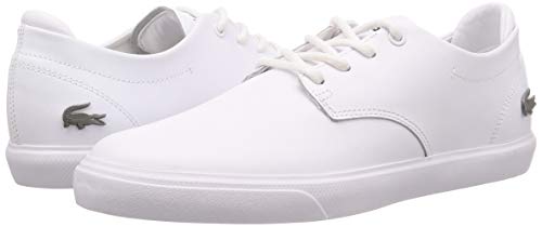 Lacoste ESPARRE BL 1 CMA, Zapatillas para Hombre, Blanco (White/White), 42 EU