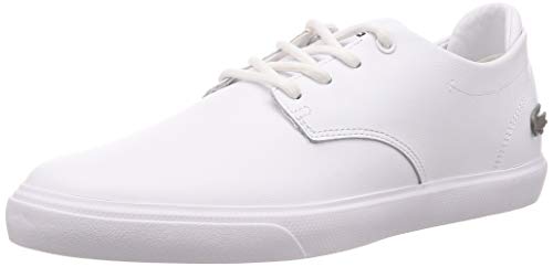 Lacoste ESPARRE BL 1 CMA, Zapatillas para Hombre, Blanco (White/White), 42 EU