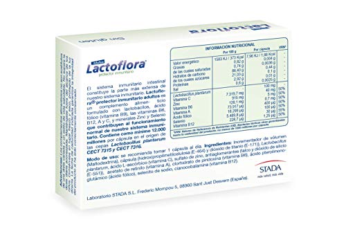 Lactoflora Probiótico Protector Inmunitario para Adultos - Defensas 30 Cápsulas