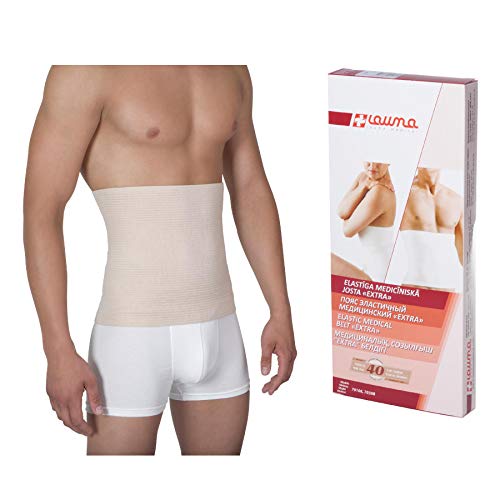 Lauma Medical Cinturón Elástico de Calentamiento para el Alivio y Mitigación del Dolor en la Zona Lumbar, Calentamiento de los Riñones, Cintura Térmica con Abrazadera Elástica