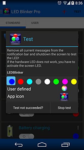 LED Blinker Notifications