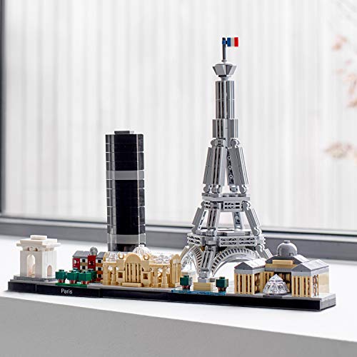 LEGO Architecture - París, maqueta decorativa de ciudad para construir y decorar (21044)