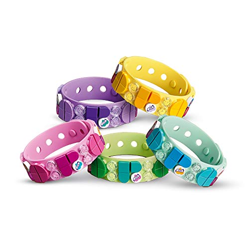 LEGO DOTS Bracelets Megapack para Pulseras Cuentas de Joyería Set de 5, Regalos para el Mejor Amigo Arte y Manualidades para Niños, color surtido (Lego ES 41913)