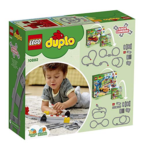 LEGO DUPLO Town - Vías ferroviarias (10882) Juego para bebes