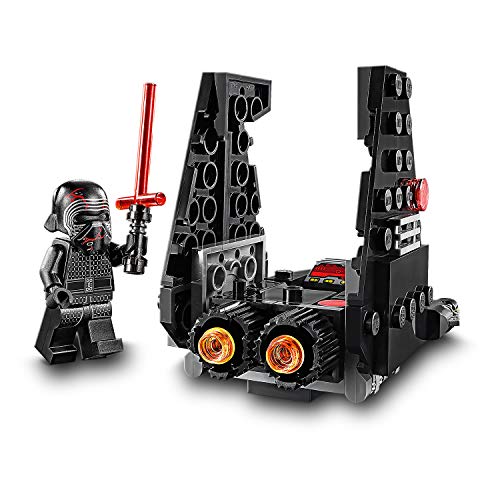 LEGO Star Wars - Microfighter: Lanzadera de Kylo Ren, Set de Construcción de Nave con Alas Plegables, Juguete de La Guerra de las Galaxias Episodio 9: El Ascenso de Skywalker (75264)