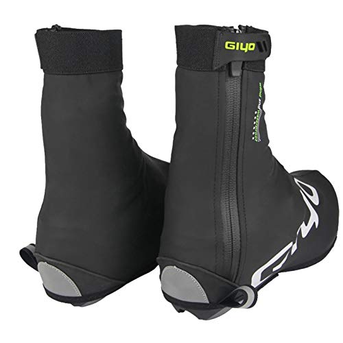 LeKing Zapatos de Ciclismo al Aire Libre Cubierta de Invierno Impermeable GIYO Mountain Road Zapatos de Bicicleta Cubierta MTB Mountain Road Bicicleta Zapatillas de Deporte