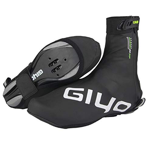 LeKing Zapatos de Ciclismo al Aire Libre Cubierta de Invierno Impermeable GIYO Mountain Road Zapatos de Bicicleta Cubierta MTB Mountain Road Bicicleta Zapatillas de Deporte